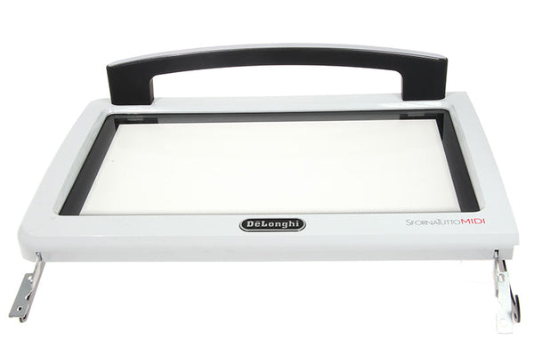 RICAMBIO PORTA COMPLETA CON CERNIERE PER FORNO ELETTRICO DE LONGHI EO2430 EO2435