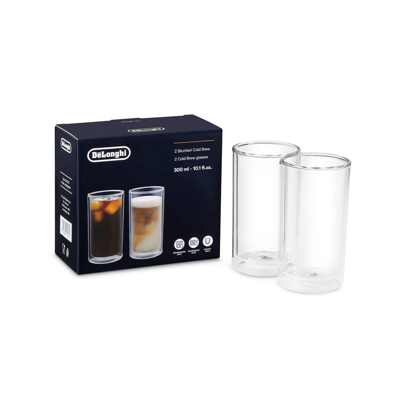 DE LONGHI DLSC325 THERMOCUP SET DI 2 BICCHIERI TERMICI COLD BREW 300 ML.