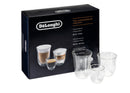 DE LONGHI SET 6 BICCHIERI TERMICI CAFFE' CAPPUCCINO LATTE MACCHIATO - THERMOCUP