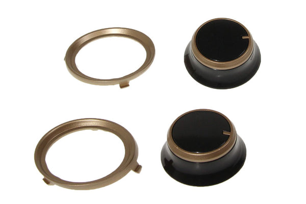 KIT MANOPOLE TERMOSTATO E TIMER PER FRIGGITRICE AD ARIA ARIETE 00C461900KEME