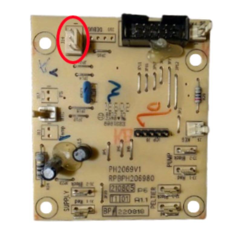 RICAMBIO SCHEDA ELETTRONICA 3 PIN PER SPILLATORE BIRRA PHILIPS PERFECT DRAFT HD3720 / HD3620