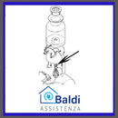 2 PEZZI GUARNIZIONE AD ANELLO INNESTO SERBATOIO PER MACCHINA CAFFE' NESPRESSO DE LONGHI EN190.R - EN190.B - EN191.C - EN290.M