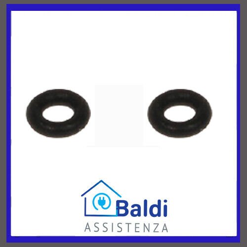 2 PZ. GUARNIZIONE O - RING 3.4X1.9 PER MACCHINA CAFFE DE LONGHI NESPRESSO INISSIA EN80