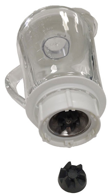 RICAMBIO CARAFFA IN VETRO PER FRULLATORE ARIETE BLENDY METAL 0561