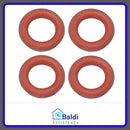 4 PEZZI GUARNIZIONE O-RING 2018 IN SILICONE PER MACCHINA DA CAFFÈ GAGGIA SYNCRONY LOGIC