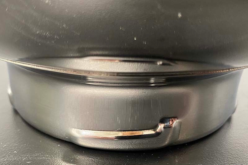 RICAMBIO CIOTOLA RECIPIENTE IN METALLO PER IMPASTATRICE KENWOOD KMIX NUOVO TIPO