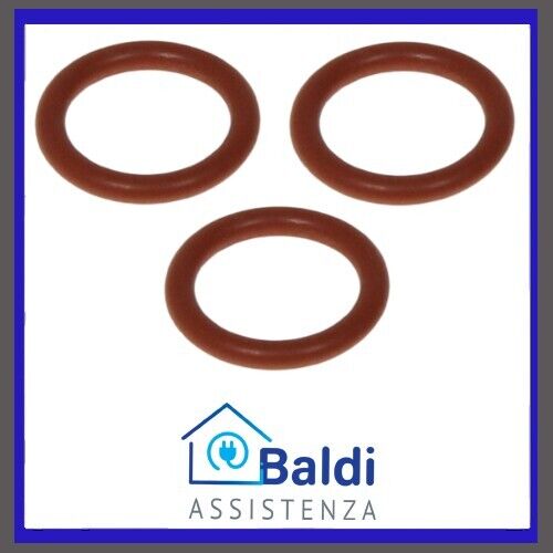 3 PZ. GUARNIZIONE OR DE=12 DI=8 SP=2 MACCHINA DA CAFFE' DE LONGHI VARI MODELLI
