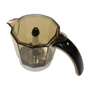 RICAMBIO ORIGINALE CARAFFA PER MACCHINA CAFFE' MOKA ALICIA DE LONGHI 9 TAZZE EMK9