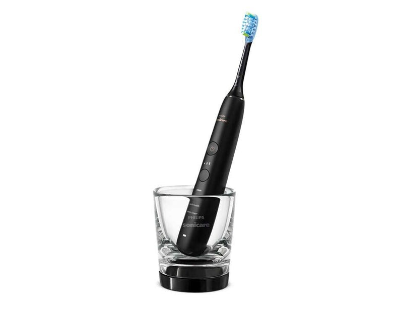PHILIPS DIAMOND CLEAN 9000 - SET DI 2 SPAZZOLINO ELETTRICO SONICO CON APP - NERO