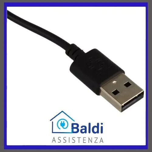 RICAMBIO CAVO RICARICA ALIMENTAZIONE USB PER RASOIO ELETTRICO PHILIPS 2P 2W23 BK