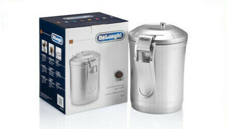DE LONGHI CONTENITORE SOTTO VUOTO PER CONSERVAZIONE CAFFE' 500 gr. CON POMPA