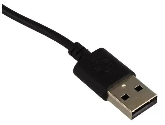 RICAMBIO CAVO RICARICA ALIMENTAZIONE USB PER RASOIO ELETTRICO PHILIPS 2P 2W23 BK