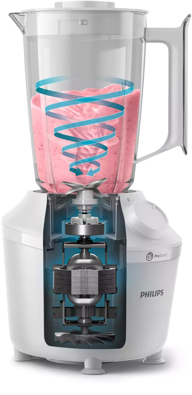 PHILIPS SERIES 3000 FRULLATORE CON TECNOLOGIA PROBLEND, 450 W, 1,9 LITRI