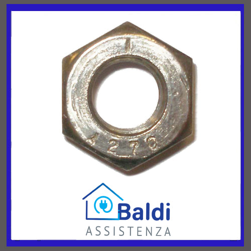 DADO INOX (M10 X 1.25) CALDAIA / RUBINETTO PER MACCHINA DA CAFFÈ DE'LONGHI
