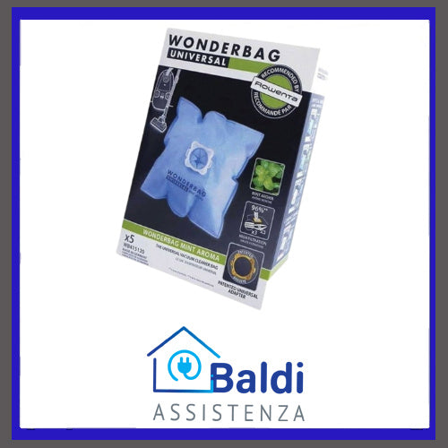 CONFEZIONE 5 SACCHETTI WONDERBAG FRESH LINE PER ASPIRAPOLVERE