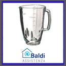 RICAMBIO CARAFFA IN VETRO PER FRULLATORE BRAUN MULTIQUICK 5 4184 4186 MX2050