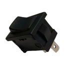 RICAMBIO INTERRUTTORE A PULSANTE UNIPOLARE NERO 11x19 250V 4A
