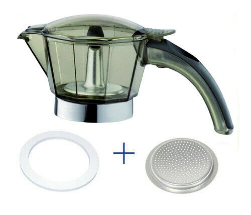 CARAFFA DI RICAMBIO MACCHINA CAFFE' ALICIA DELONGHI 6 TAZZE EMK6 EMKE6 ORIGINALE