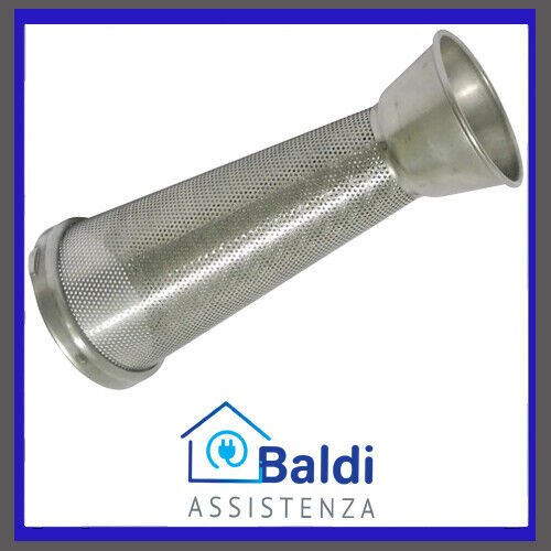 CONO IMBUTO FILTRO INOX FORI 1,5 mm. PER SPREMIPOMODORO PASSAPOMODORO REBER N.5
