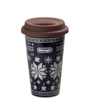DE LONGHI MUG THERMOCUP TAZZA TERMICA DI CERAMICA A DOPPIA PARETE 300 ML.