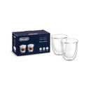 DE LONGHI THERMOCUP - SET DI 2 BICCHIERI TERMICI PER CAPPUCCINO DA 190 ml.