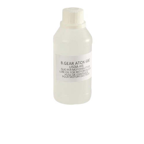 FLACONE OLIO ENOLOGICO INGRANAGGI MOTORIDUTTORI TRITACARNE PASSAPOMODORO REBER