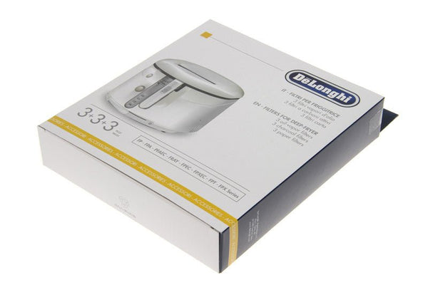 KIT 3 FILTRI PER FRIGGITRICE DE LONGHI SERIE FPA FPX FPAY FPEC FGR FGS FQR FP