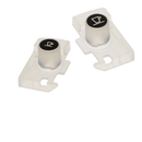 KIT COPPIA TASTI PULSANTI CAFFE' PER MACCHINA CAFFE' DE LONGHI NESPRESSO CITIZ