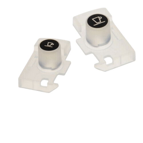 KIT COPPIA TASTI PULSANTI CAFFE' PER MACCHINA CAFFE' DE LONGHI NESPRESSO CITIZ