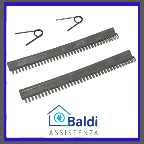 KIT RASCHIATORI TAGLIO 2 PER SFOGLIATRICE MACCHINA PASTA IMPERIA PASTA PRESTO
