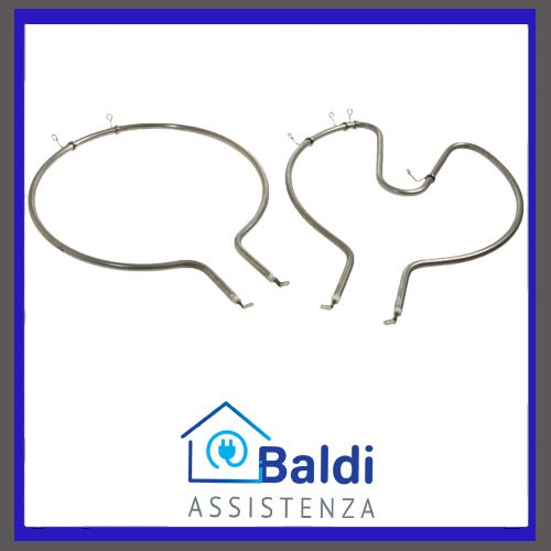KIT RESISTENZE INF.500W+SUP.700W 230V PER FORNO PIZZA ARIETE DA GENNARO 905/10