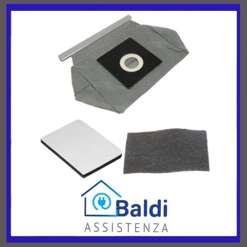 KIT SACCO IN STOFFA E FILTRI PER ASPIRAPOLVERE ARIETE 2735 2735/1 SMART