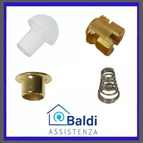 KIT SOSTITUZIONE VALVOLA FUNGO PER MACCHINA CAFFE' DE LONGHI EC650 EC750 BCO CF
