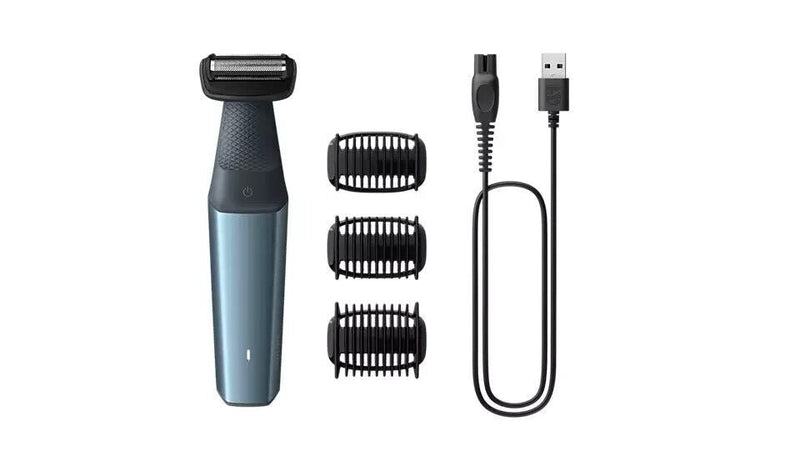PHILIPS BG3027/03 DEPILATORE CORPO INGUINE RASOIO ELETTRICO BODYGROOM SERIE 3000