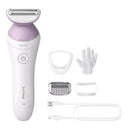 PHILIPS RASOIO ELETTRICO DA DONNA RICARICABILE SENZA FILO WET & DRY BRL136/00