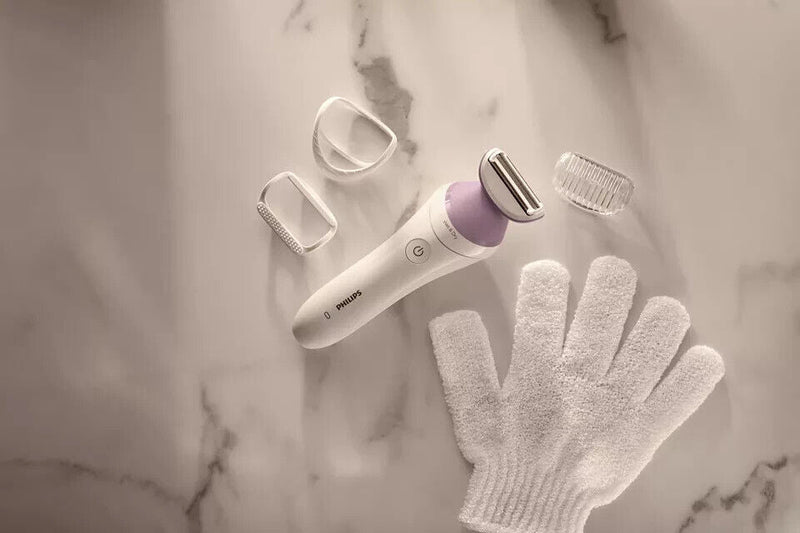 PHILIPS RASOIO ELETTRICO DA DONNA RICARICABILE SENZA FILO WET & DRY BRL136/00