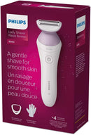 PHILIPS RASOIO ELETTRICO DA DONNA RICARICABILE SENZA FILO WET & DRY BRL136/00