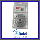 PIASTRA TRAFILA IN ACCIAIO FORI DA 12 MM. PER ACCESSORIO TRICARNE REBER TC12