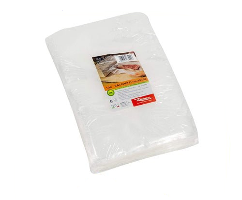 REBER CONFEZIONE DA 100 SACCHETTI GOFFRATI CM. 25X35 PER MACCHINA SOTTOVUOTO