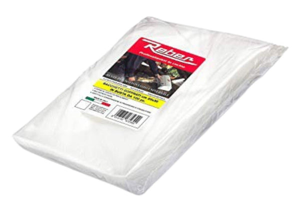 REBER CONFEZIONE DA 50 SACCHETTI GOFFRATI CM. 20X30 PER MACCHINA SOTTOVUOTO