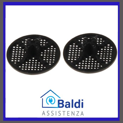 RICAMBIO 2 PEZZI FILTRO PIANO PER MACCHINA CAFFE' DE' LONGHI DEDICA DISTINTA ECP
