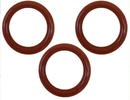RICAMBIO 3 PEZZI GUARNIZIONE O - RING IN SILICONE PER TAPPI DA 1/2 MASCHIO