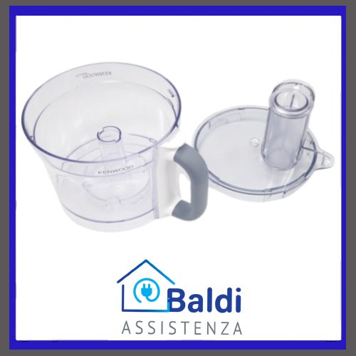 RICAMBIO CIOTOLA CON COPERCHIO PER ROBOT DA CUCINA FOOD PROCESSOR KENWOOD FDP643WH - FDP645WH