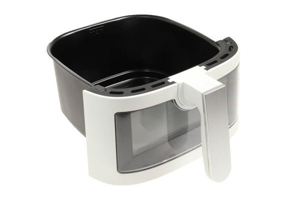 RICAMBIO CONTENITORE VASCA BIANCA PER FRIGGITRICE AD ARIA ARIETE AIR FRYER 6L 4626