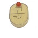 RICAMBIO FILTRO RESINA PER PULITORE A VAPORE IMETEC MASTER VAPOR SM04 M3401 8141