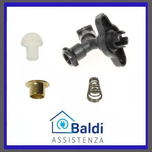 RICAMBIO KIT CONNETTORE + VALVOLA FUNGO PER MACCHINA CAFFE' DE LONGHI EC680