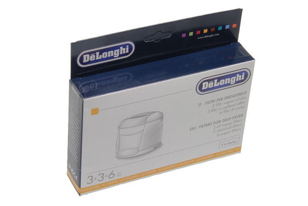RICAMBIO KIT FILTRI PER FRIGGITRICE FRIGGITRICI DE LONGHI SERIE F6 - F17