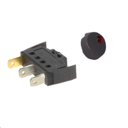 RICAMBIO KIT INTERRUTTORE E TASTO PER FERRO STIRELLA DE LONGHI PRO VVX DUALVAP