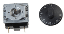 RICAMBIO KIT TIMER E MANOPOLA PER FORNO FORNETTO ELETTRICO DE'LONGHI EO2079 EO20