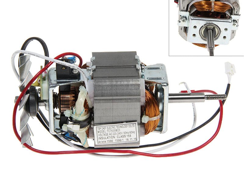 RICAMBIO MOTORE PER IMPASTATRICE ARIETE 1596 (FUSIBILE 172°) NUOVA VERSIONE